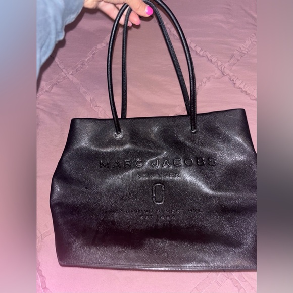 Marc Jacobs Black Saffiano Leather 72 Spring St Tote Bag. - Picture 2 of 16